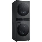 LG WashTower WT1210BBF 12/10 Kg Classe A AI DD Wi-Fi con Pompa di Calore Platinum Black - immagine 3
