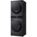 LG WashTower WT1210BBF 12/10 Kg Classe A AI DD Wi-Fi con Pompa di Calore Platinum Black - immagine 4