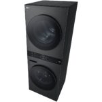 LG WashTower WT1210BBF 12/10 Kg Classe A AI DD Wi-Fi con Pompa di Calore Platinum Black - immagine 6