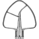 KitchenAid 5KSM5THFBSS Frusta Piatta in Acciaio Inox per Planetarie 4.3L e 4.8L Silver