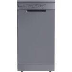 Candy Lavastoviglie Slim a Libera Installazione CDPH 2L1047S - 45 cm, Argento, Classe E