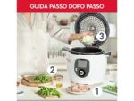 Moulinex Cookeo+ CE85BA10 Multicooker Intelligente 1600W 6L 180 Ricette Bianco - immagine 4