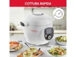 Moulinex Cookeo+ CE85BA10 Multicooker Intelligente 1600W 6L 180 Ricette Bianco - immagine 5