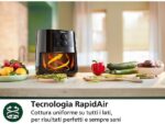 Philips Friggitrice ad Aria Serie 3000 HD9200/90 - Cestello Singolo 4.1 L, Rapid Air, 1400W, Nero - immagine 5