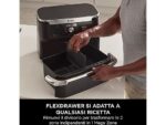 Ninja Friggitrice ad Aria FlexDrawer AF500EU - MegaZone Modulabile 10.4 L, Dual Zone, 2470W, Nero - immagine 6