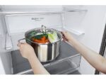 LG GBB567PZCMB FRIGORIFERO COMBINATO, A 185 cm, 3 ripiani, Rumorosità 41 dB(A), Inox Premium, Classe E - immagine 4