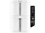 Ninja Friggitrice ad Aria Double Stack XL SL400EUWH - 2 Cestelli Verticali 9.5 L, 2470W, Bianco
