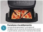 Philips Friggitrice ad Aria Serie 1000 NA150/00 - Doppio Cestello 7.1 L, RapidAir, 2450W, Nero - immagine 8