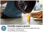 Philips Friggitrice ad Aria Serie 3000 XL NA342/00 - Cestello con Finestra 7.2 L, RapidAir Plus, 2000W, Nero - immagine 8