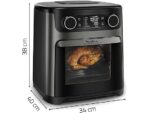 MOULINEX Multifunction AL5558 Friggitrice ad Aria 15L 1800W Funzione Girarrosto Nero - immagine 7