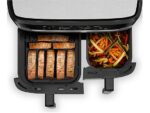 MOULINEX Dual Easy Fry XXL EZ942D Friggitrice ad Aria 11L 2700W Doppia Zona Acciaio Inox - immagine 7