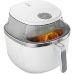 Philips Friggitrice ad Aria Serie 3000 XL NA341/10 - Cestello con Finestra 7.2 L, RapidAir Plus, 2000W, Bianco
