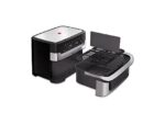 MOULINEX Dual Easy Fry Flex EZ922D Friggitrice ad Aria 9L 2700W Modalità Sync Acciaio Inox - immagine 3