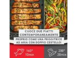 MOULINEX Dual Easy Fry Flex EZ922D Friggitrice ad Aria 9L 2700W Modalità Sync Acciaio Inox - immagine 6