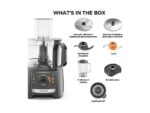 Kenwood MultiPro Compact FDP31.360GY Robot da Cucina 800W 2.1L Grigio - immagine 7