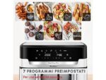 MOULINEX Dual Easy Fry XXL EZ942D Friggitrice ad Aria 11L 2700W Doppia Zona Acciaio Inox - immagine 2