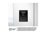 Hisense Frigorifero Americano 4 Porte RQ5P470SMIE - 460 L, Total No Frost, Libera Installazione, Classe E - immagine 8
