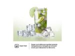 Hisense Frigorifero Americano 4 Porte RQ5P470SMIE - 460 L, Total No Frost, Libera Installazione, Classe E - immagine 15