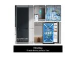 LG GBBS726AEV Fit & Max FRIGORIFERO COMBINATO, A 203 cm, 3 ripiani, Rumorosità 29 dB(A), Essence Black Steel, Classe A - immagine 4