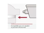 KitchenAid 5KSMVSA Accessorio Affettatore e Grattugia Multifunzione Bianco - immagine 8