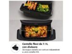 Philips Friggitrice ad Aria Serie 1000 NA150/00 - Doppio Cestello 7.1 L, RapidAir, 2450W, Nero - immagine 11