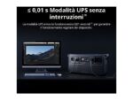 DJI Power 1000 V2 Stazione di Ricarica Portatile 2600W Batteria LFP 11KWh Nero - immagine 7