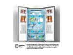 Hisense Frigorifero Americano 4 Porte RF632N4BCE - 485 L, No Frost, Inverter, Inox, Classe C - immagine 6