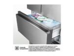 Hisense Frigorifero Americano 4 Porte RF632N4BCE - 485 L, No Frost, Inverter, Inox, Classe C - immagine 10