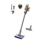 DYSON V12 Submarine Scopa Elettrica Senza Filo 140AW Schermo LCD Giallo Nichel