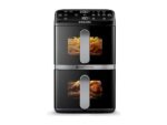 Philips Friggitrice ad Aria Verticale Serie 4000 NA461/00 - Doppio Cestello con Finestra 10 L, 2750W, PFAS Free, Nero - immagine 2