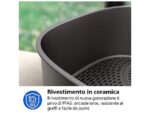 Philips Friggitrice ad Aria Verticale Serie 4000 NA461/00 - Doppio Cestello con Finestra 10 L, 2750W, PFAS Free, Nero - immagine 8