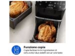 Philips Friggitrice ad Aria Verticale Serie 4000 NA461/00 - Doppio Cestello con Finestra 10 L, 2750W, PFAS Free, Nero - immagine 11