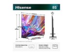 Hisense 85Q7S TV QLED 85" Smart TV VIDAA 4K UHD Dolby Vision IQ COD 85Q7S - immagine 7