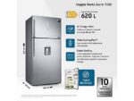 Samsung Frigorifero Doppia Porta Libera Installazione RT62K711RSL/ES - 186 cm, 620 L, No Frost, Inox, Classe E - immagine 2