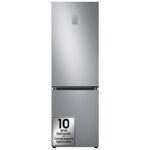 Samsung Frigorifero Combinato Libera Installazione RB34C775CS9/EF - 185 cm, No Frost, Wi-Fi, Metal Inox, Classe C