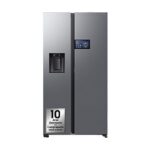 Samsung Frigorifero Americano Side-by-Side RS90F65EDTEF - 621 L, No Frost, Wi-Fi, Metal Inox, Classe E