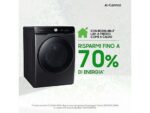 SAMSUNG WF20DG8650BVU3 Lavatrice 20 Kg 1000 Giri Classe A AI Wash Grande Capacità - immagine 3