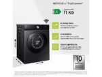 SAMSUNG WW11DB7B94GBU3 Lavatrice 11 Kg 1400 Giri Classe A AI Wash QuickDrive Nero - immagine 2