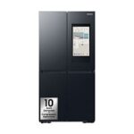 Samsung Frigorifero Americano 4 Porte RF65DG9H0EB1EF - 636 L, No Frost, Wi-Fi, Antracite, Classe E