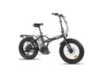 Volt Alpha Easy Fat Bike Elettrica Pieghevole 250W 36V 10.4Ah Ruote 20'' Nero