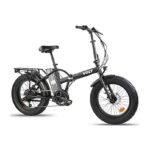 Volt Alpha Easy Fat Bike Elettrica Pieghevole 250W 36V 10.4Ah Ruote 20'' Nero