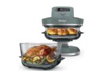 Ninja Friggitrice ad Aria Crispi Pro XL 7-in-1 AS101EUGY - Contenitore in Vetro 5.7 L, 2050W, Grigio - immagine 2