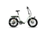 Legnano Atlas Flex Bicicletta Elettrica Cargo Pieghevole 250W 36V 10.4Ah Ruote 20'' Verde Pastello