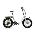 Legnano Atlas Flex Bicicletta Elettrica Cargo Pieghevole 250W 36V 10.4Ah Ruote 20'' Verde Pastello