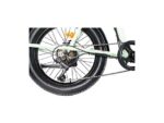 Legnano Atlas Flex Bicicletta Elettrica Cargo Pieghevole 250W 36V 10.4Ah Ruote 20'' Verde Pastello - immagine 6