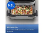 Philips Friggitrice ad Aria Serie 5000 Maxi NA565/02 - 9.5 L, Con Vapore, 2750W, PFAS Free, Inox/Nero - immagine 4