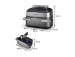 Philips Friggitrice ad Aria Serie 5000 Maxi NA565/02 - 9.5 L, Con Vapore, 2750W, PFAS Free, Inox/Nero - immagine 16