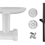 KitchenAid 5KSMFGA Accessorio Tritatutto in Acciaio Inox per Planetarie Bianco