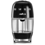 LAVAZZA A Modo Mio SMEG LM 200 Macchina Caffè Capsule 0.9L 1250W 50's Style Nera
