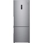 LG GBB567PZCMB FRIGORIFERO COMBINATO, A 185 cm, 3 ripiani, Rumorosità 41 dB(A), Inox Premium, Classe E